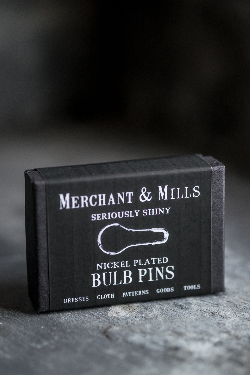 Merchant and Mills, nickel bulb pins