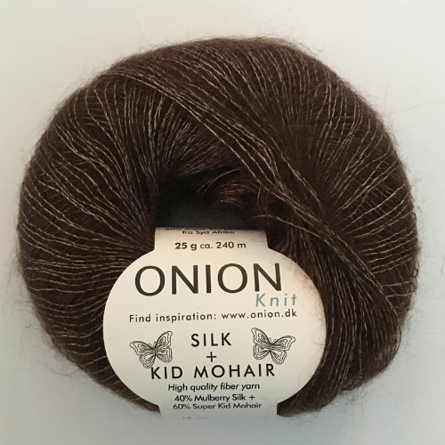 Onion - Silk + Kid Mohair med tekst