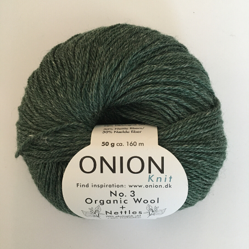 Onion No. 3 Wool + Nettles, flaskegrøn