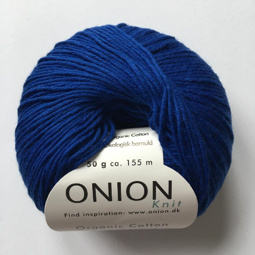 onion cotton, blå kobolt